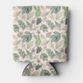 Elegante  bladeren & noten | KOELBOX Blikjeskoeler (Voorkant)