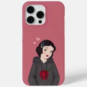 Elegante Blanche Neige iPhone 15 Pro Hoesje