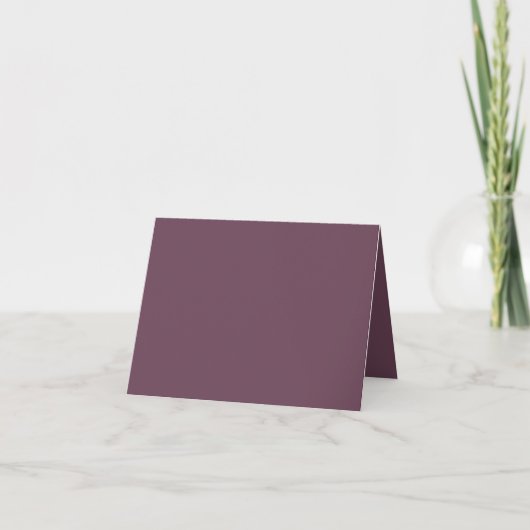 Elegante blanco gevouwen notitie Kaart (Voorkant)