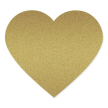 Elegante Blank Gold Glitter Seals