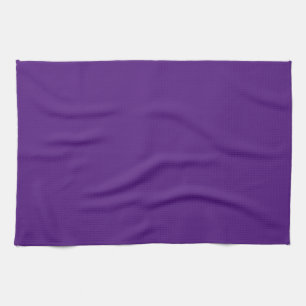 Elegante Blank Sjabloon Effen Kleur Royal Paarse Theedoek