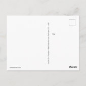 Elegante Blauw Goud Kruis Doop Foto Dank u Briefkaart (Achterkant)