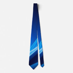 Elegante blauw stropdas