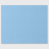 Elegante blauw-witte Chevron Gift Wrap Cadeaupapier (Vlak)