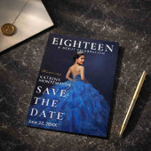 Elegante Blauwe 18e Bewaardatum