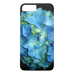 Elegante blauwe bloem Blauwe Hortensia Case-Mate iPhone Case