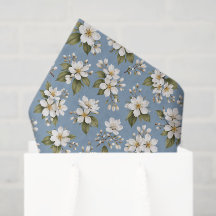 Elegante Blauwe Bloem Bloesem