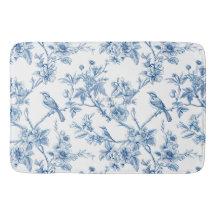 Elegante blauwe bloem chinoiserie 