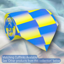 Elegante blauwe en gele gradiënt Oekraïne geïnspir