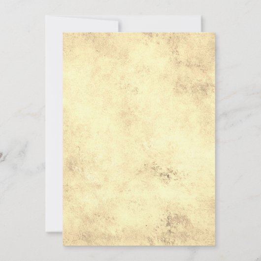 Elegante blauwe en gouden marmeren inkt bruiloft kaart (Achterkant)