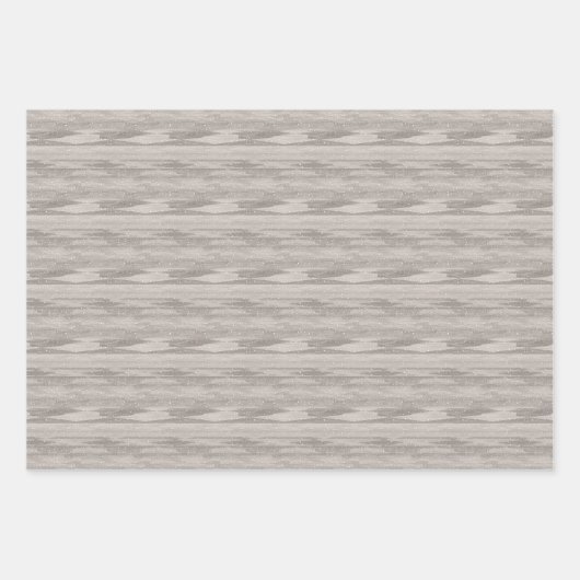 Elegante Blauwe en Grijze Sneeuw Rendier Kerstmis Inpakpapier Vel (Voorkant 2)