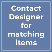 Elegante Blauwe en Witte Kustmonogram Huwelijk Ronde Sticker