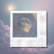 Elegante Blauwe Galaxy Hemel Hemel bruiloft