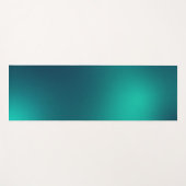Elegante blauwe gradiënt kleur yoga mat (Voorkant (horizontaal))