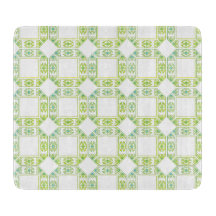 Elegante blauwe groene edelsteen look glazen keuke