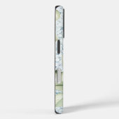 Elegante Blauwe Hortensia Aquarel  Case-Mate iPhone Case (Achterkant / Rechts)