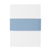 Elegante Blauwe Huwelijksboog Uitnodigingen Wikkel (Achterkant Voorbeeld)