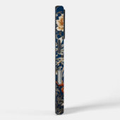 Elegante blauwe kraan William Morris Geïnspireerd Case-Mate iPhone Case (Achterkant / Rechts)