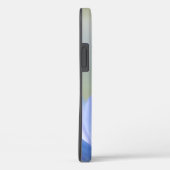 Elegante Blauwe Lotus Case-Mate iPhone Case (Achterkant / Rechts)