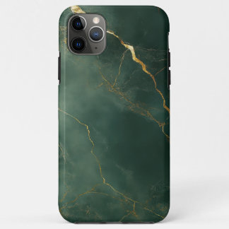 Elegante blauwe marmeren iPhone / iPad hoes