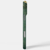 Elegante blauwe marmeren iPhone / iPad hoes (Achterkant / Rechts)