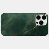 Elegante blauwe marmeren iPhone / iPad hoes (Achterkant (horizontaal))