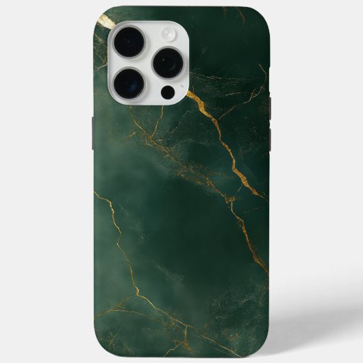 Elegante blauwe marmeren stenen iPhone / iPad hoes (Achterkant)