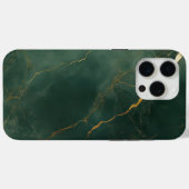 Elegante blauwe marmeren stenen iPhone / iPad hoes (Achterkant (horizontaal))