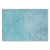 Elegante Blauwe Parels & Kant Persoonlijk Kaart (Achterkant)