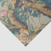 Elegante Blauwe Pauw Decoupage Tissuepapier (Detail)