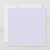 Elegante blauwe repetitie dineruitnodigingen kaart (Achterkant)