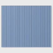 Elegante blauwe strepen wikkel papier rol (Vlak)