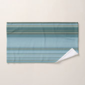 Elegante blauwe tinten handdoek (Handdoek)