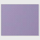 Elegante blauwe vlinders op Violet Cadeaupapier (Vlak)