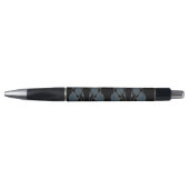 Elegante Blauwe Waaiers Pen (Voorkant)