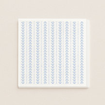 Elegante blauwe zeeschelp nautische kust bruiloft