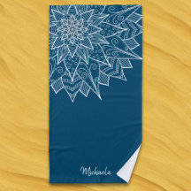 Elegante blauwe zomerbloem