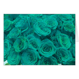 Elegante blauwgroen groene rozen