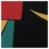 Elegante Blauwgroen "Heritage-Inspired Patterns" P Stof (Close Up)
