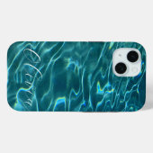 Elegante blauwgroen Water oceaangolven Case-Mate iPhone Case (Achterkant (horizontaal))