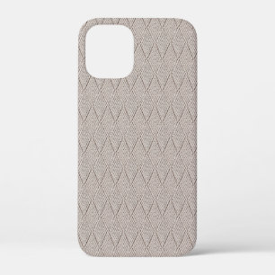 Elegante Bleek Crème Nep-diamant Breipatroon Case-Mate iPhone Case