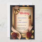 elegante bloem 3d kaart (Voorkant)