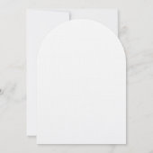 Elegante bloem 40e verjaardag kaart (Achterkant)