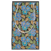 Elegante Bloem Blauw Periwinkle Floral Classic Klein Cadeauzakje (Voorkant)