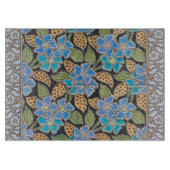 Elegante Bloem Blauw Periwinkle Floral Classic Snijplank (Voorkant)