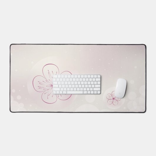 Elegante Bloem Bloom Desk Mat (Keyboard & Muis)