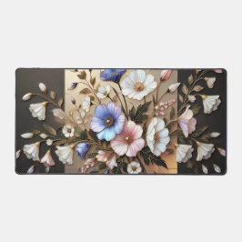 Elegante Bloem Bureaumat Luxe Botanische Muismat