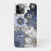 Elegante bloem Case-Mate iPhone case (Achterkant)