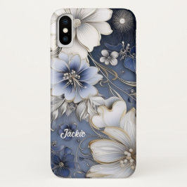 Elegante bloem Case-Mate iPhone case