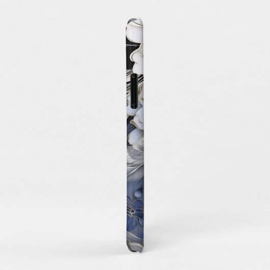 Elegante bloem Case-Mate iPhone case (Achterkant/rechts)